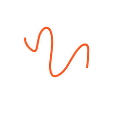 zig-zag line vector icon