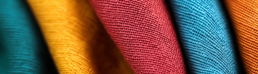 Close-up of textured denim fabric.
