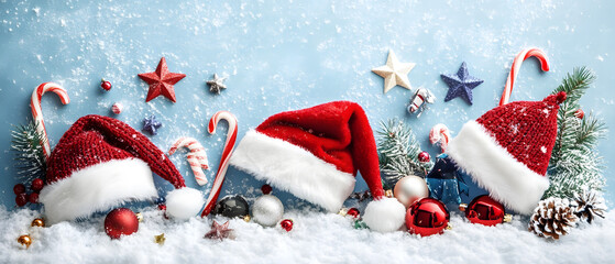 New Year or Christmas festival card poster or wallpaper, it can be used in advertising. There is space to text.