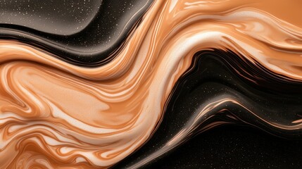 Dynamic abstract art design digital canvas fluid patterns modern aesthetic close-up view creative inspiration