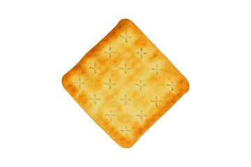 Healthy malkist biscuits without sugar isolated on white background