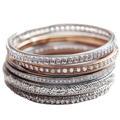 bangles isolated on transparent background