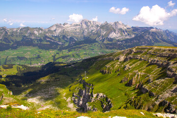 Landscape in Toggenburg, Switzerland