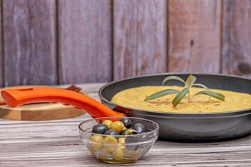 The potato omelette, also known as the Spanish omelette, is an omelette or tortilla to which...