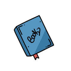 vintage book illustration, reading vector