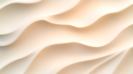 Obraz premium Natural pattern waves abstract design interior space calm environment soft viewpoint for serenity