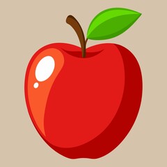 illustration of an apple