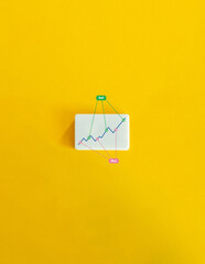 Scalping Trading Strategy Concept Image.