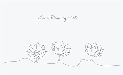 floral greeting card with flowers