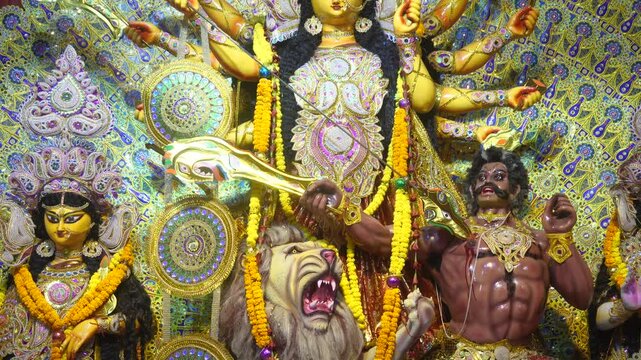 The biggest festival of West Bengal is Durga Puja with the idol of Durga Thakur. Durgapujo in West Bengal is famous all over the world. It is especially popular among Hindus.