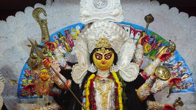 The biggest festival of West Bengal is Durga Puja with the idol of Durga Thakur. Durgapujo in West Bengal is famous all over the world. It is especially popular among Hindus.