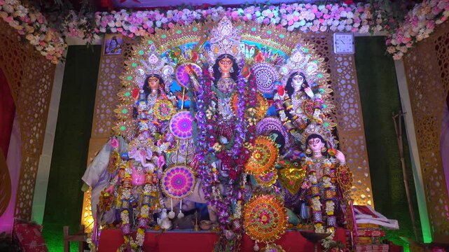 The biggest festival of West Bengal is Durga Puja with the idol of Durga Thakur. Durgapujo in West Bengal is famous all over the world. It is especially popular among Hindus.
