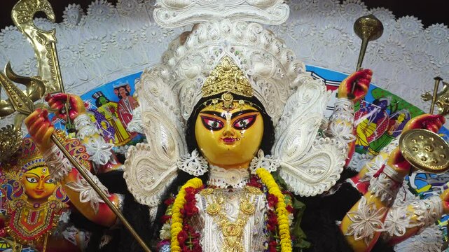 The biggest festival of West Bengal is Durga Puja with the idol of Durga Thakur. Durgapujo in West Bengal is famous all over the world. It is especially popular among Hindus.