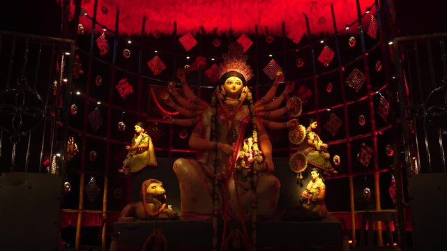 The biggest festival of West Bengal is Durga Puja with the idol of Durga Thakur. Durgapujo in West Bengal is famous all over the world. It is especially popular among Hindus.