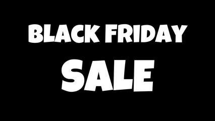 Fototapeta premium black friday background illustration animation