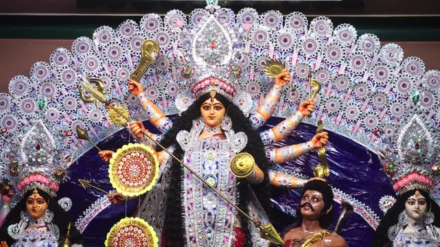 The biggest festival of West Bengal is Durga Puja with the idol of Durga Thakur. Durgapujo in West Bengal is famous all over the world. It is especially popular among Hindus.