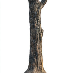 Fototapeta premium Tree bark isolated on white background