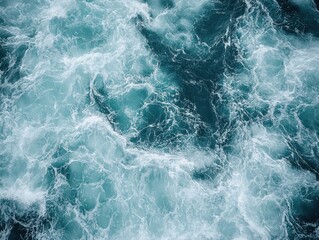 Fototapeta premium A piece on ocean currents changing and disrupting weather