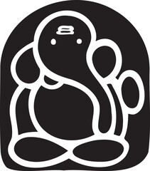 Illustration Design of Indian God Ganesha clipart