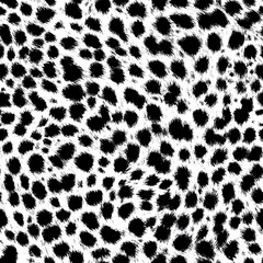 cheetah skin seamless pattern