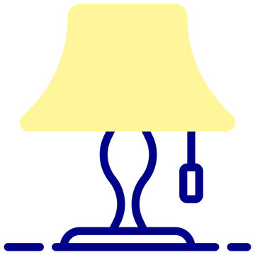 recommend clip art: lamp mixed outline vector icon