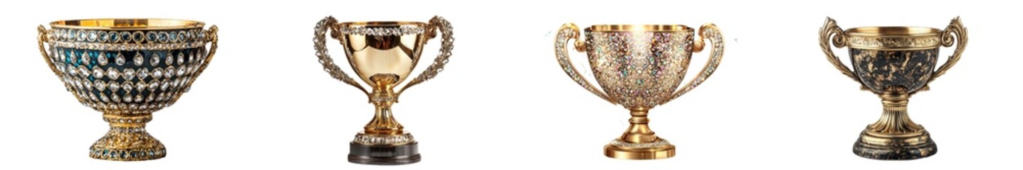 Celebrating achievements indoor trophy showcase and recognition