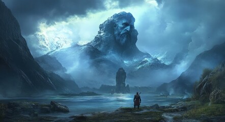 God Of War Wallpaper: Kratos in 4k Resolution - A Creative Gaming Landscape