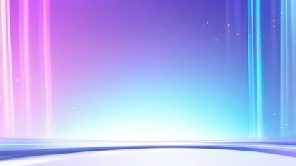 Futuristic Neon Gradient Background with Soft Glows and Abstract Patterns