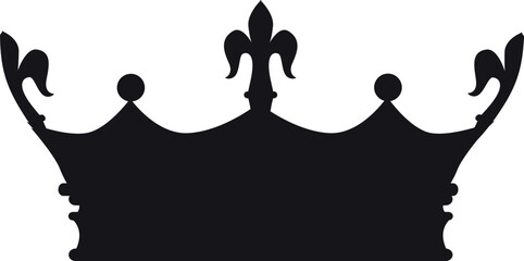 A crown with a gold fleur de lis on it © ONYXprj