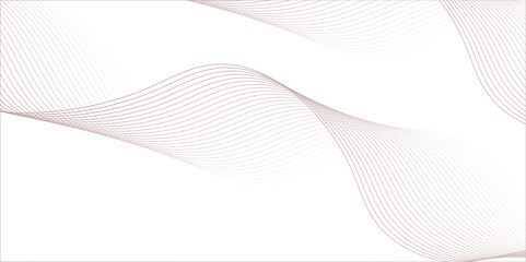 Abstract technology wave lines, frequency sound, data science, business wave line background. Abstract wavy element for design on transparent background isolated