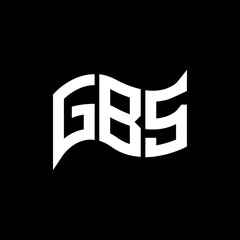 GBS logo design, GBS simple and modern logo. GBS luxurious alphabet design