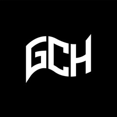 GCH logo design, GCH simple and modern logo. GCH luxurious alphabet design