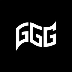 GGG logo design, GGG simple and modern logo. GGG luxurious alphabet design
