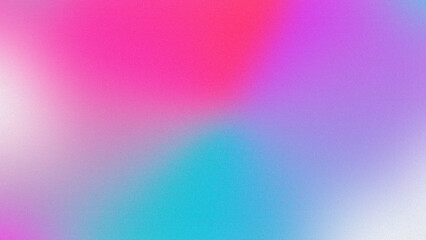 Bright pink and blue gradient with a soft, grainy texture. Dreamy and vibrant design. Perfect for digital art, music cover, or event posters.