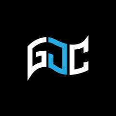 GJC logo design, GJC simple and modern logo. GJC luxurious alphabet design