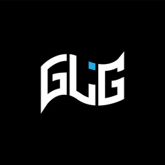 GLG logo design, GLG simple and modern logo. GLG luxurious alphabet design