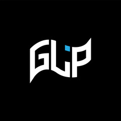 GLP logo design, GLP simple and modern logo. GLP luxurious alphabet design