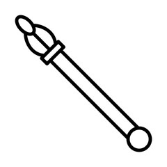 Royal Scepter line icon
