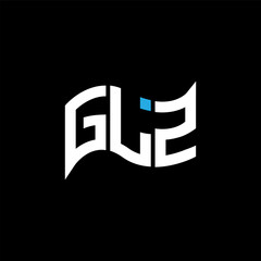 GLZ logo design, GLZ simple and modern logo. GLZ luxurious alphabet design