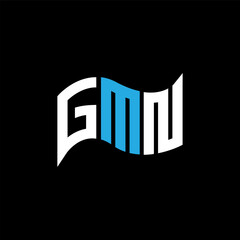 GMN logo design, GMN simple and modern logo. GMN luxurious alphabet design