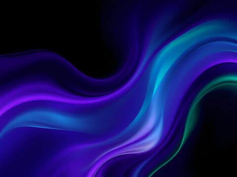 Background Inspired By A Combination Of Black, Purple And Green.