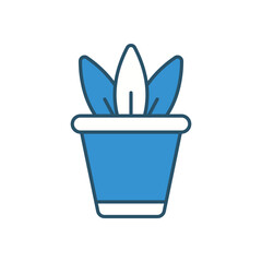 Plant  vector icon stock illustration