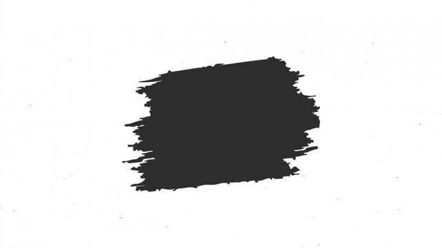 brush stroke effect on a white background, Japanese calligraphy circle paint brush Buddhism sign symbol, vector illustration illuminated.