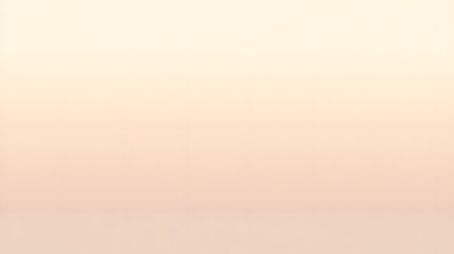 Subtle gradient background in soft peach and cream tones. Perfect for minimalist designs, websites, or presentations. Offers a calming and serene aesthetic. - Powered by Adobe