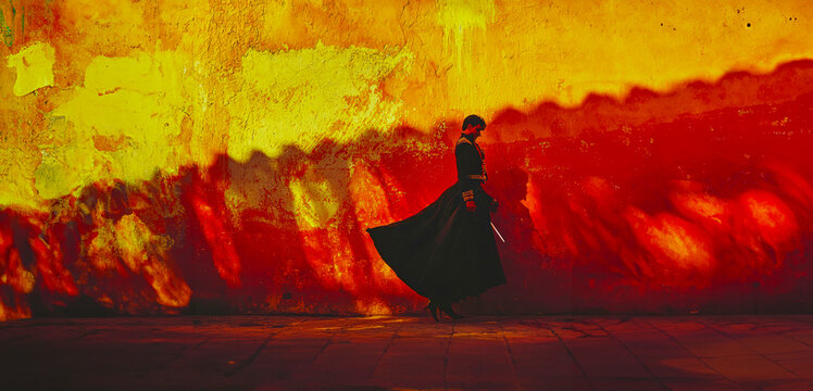 Masterful Matador: A Dazzling Showcase of Skill and Courage in Spain's Bullfighting Arena