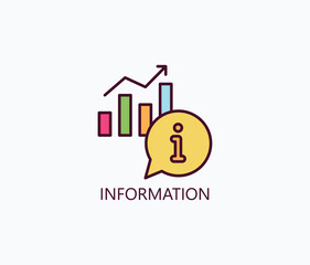 Information Vector, Icon Or Logo Sign Symbol Illustration