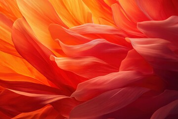 Obraz premium A close up of a flower with red petals