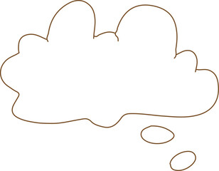 Speech Bubble Talk Line Art