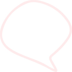 Speech Bubble Talk Line art