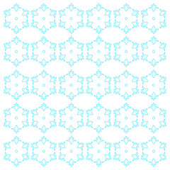 Christmas Ornamental Snowflakes Pattern Texture Background Vector